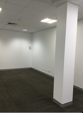 DTB First Floor T8 Large Vacant Office Space 35m2 Front to Rear View