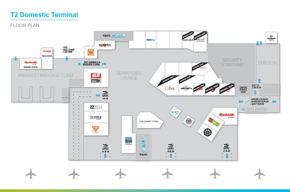 Maps » Cairns Airport