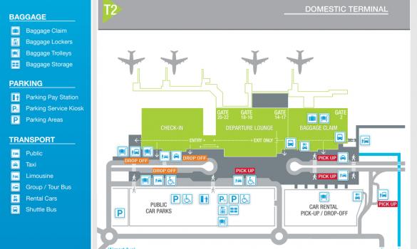 Map Of Cairns Airport Maps » Cairns Airport